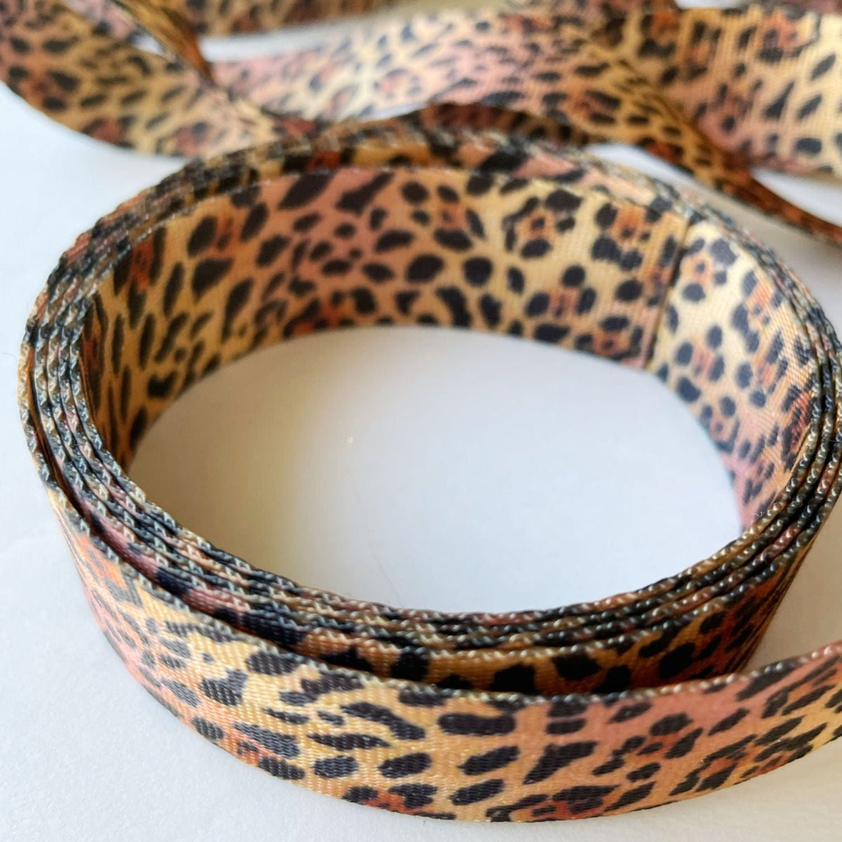 1" Leopard Webbing - 5 Yards