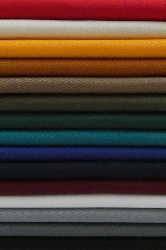 Oeko-Tex Sustainable Cotton Drill (4 colors)