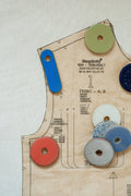 Ceramic Pattern Weights - Set of 4