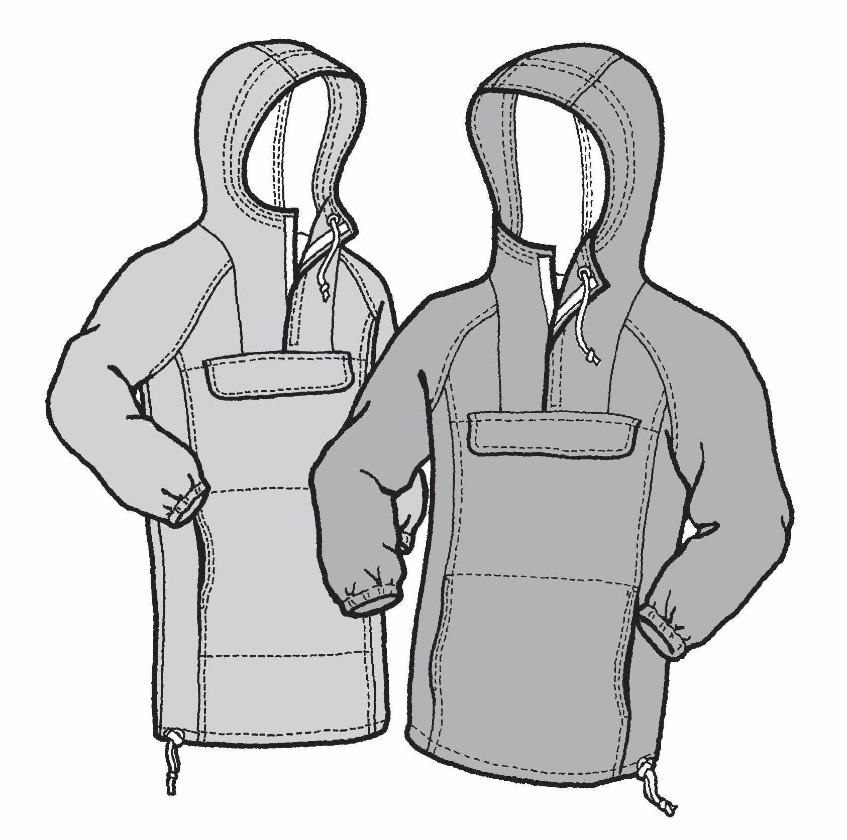 126 - Men's Coast Range Anorak Pattern
