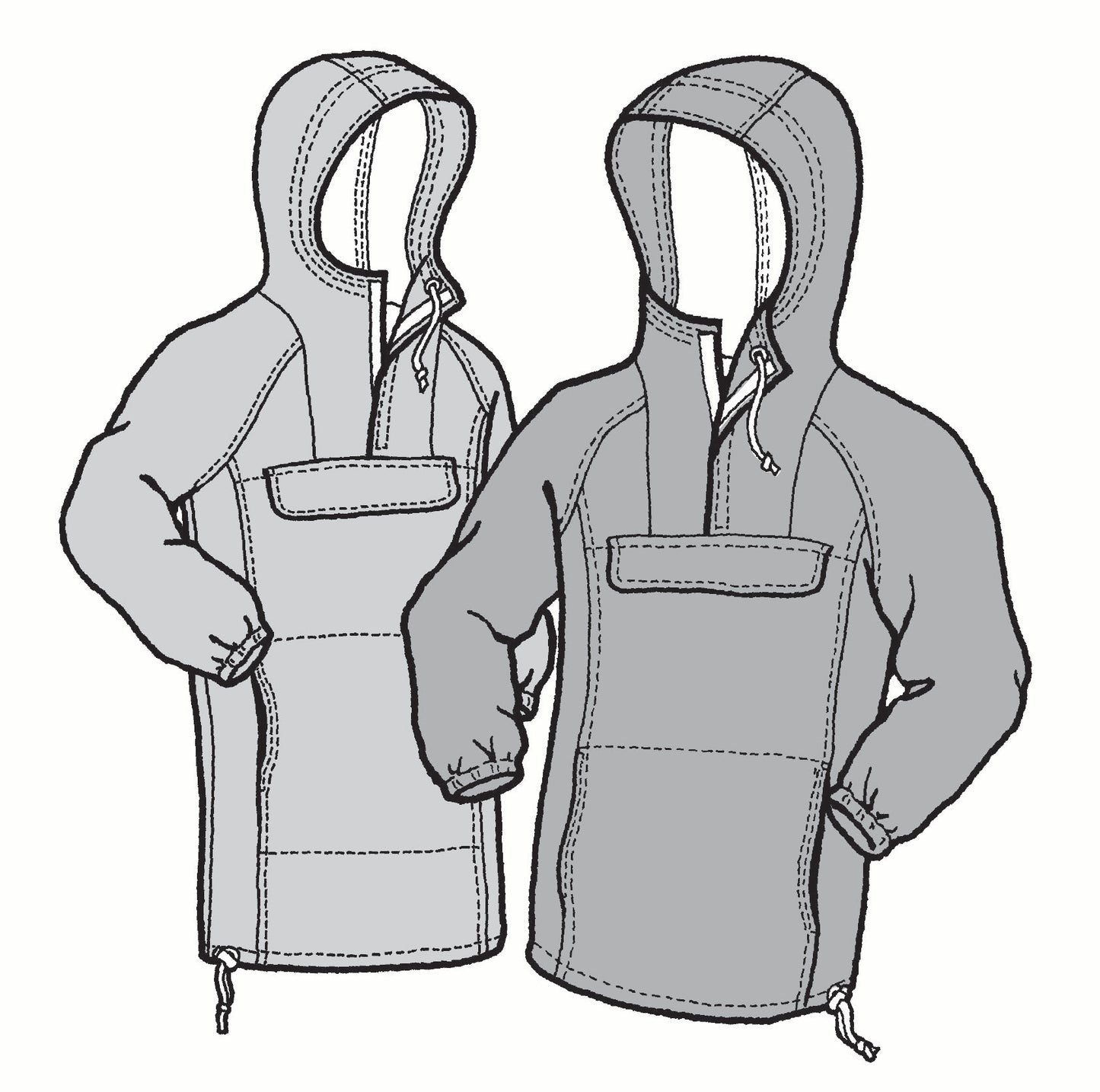 126 - Men's Coast Range Anorak Pattern