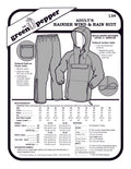 image of cover of adult rainier wind and rain suit