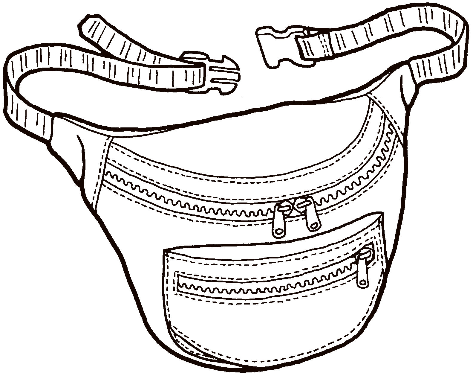 230 – Traveler's Contour Waist Pack Pattern