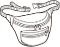 230 – Traveler's Contour Waist Pack Pattern