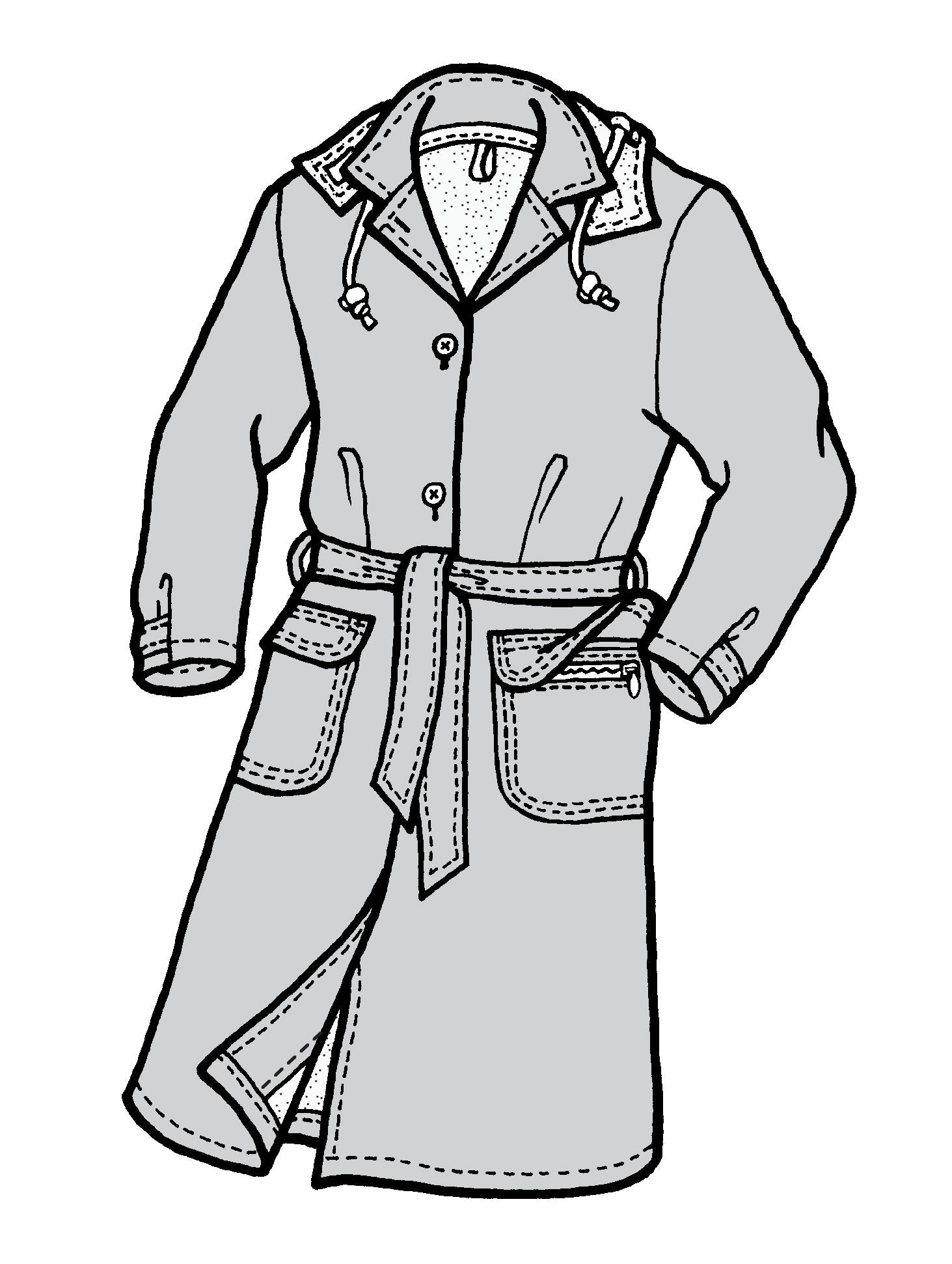 539 – Silver Falls Raincoat Pattern