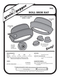Image of cover of 542 Roll Brim Hat sewing pattern cover
