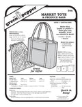 Image of the cover of 546 Market Tote & Produce Bag sewing pattern