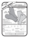 image of cover of 548 Lined Stretch Mittens or Handwarmers sewing pattern