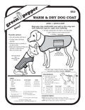Image of the cover of the 553 Warm and Dry Dog Coat sewing pattern