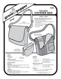 Image of the cover of the 555 Village Courier Bag sewing pattern