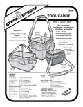 image of sewing pattern cover for 556 Tool Caddy pattern.