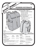image of cover of 563 Pioneer Rucksack  sewing pattern