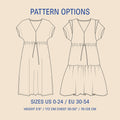 Abby Dress Sewing Pattern Wardrobe By Me