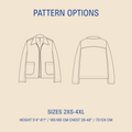 Bear jacket sewing pattern Wardrobe By Me