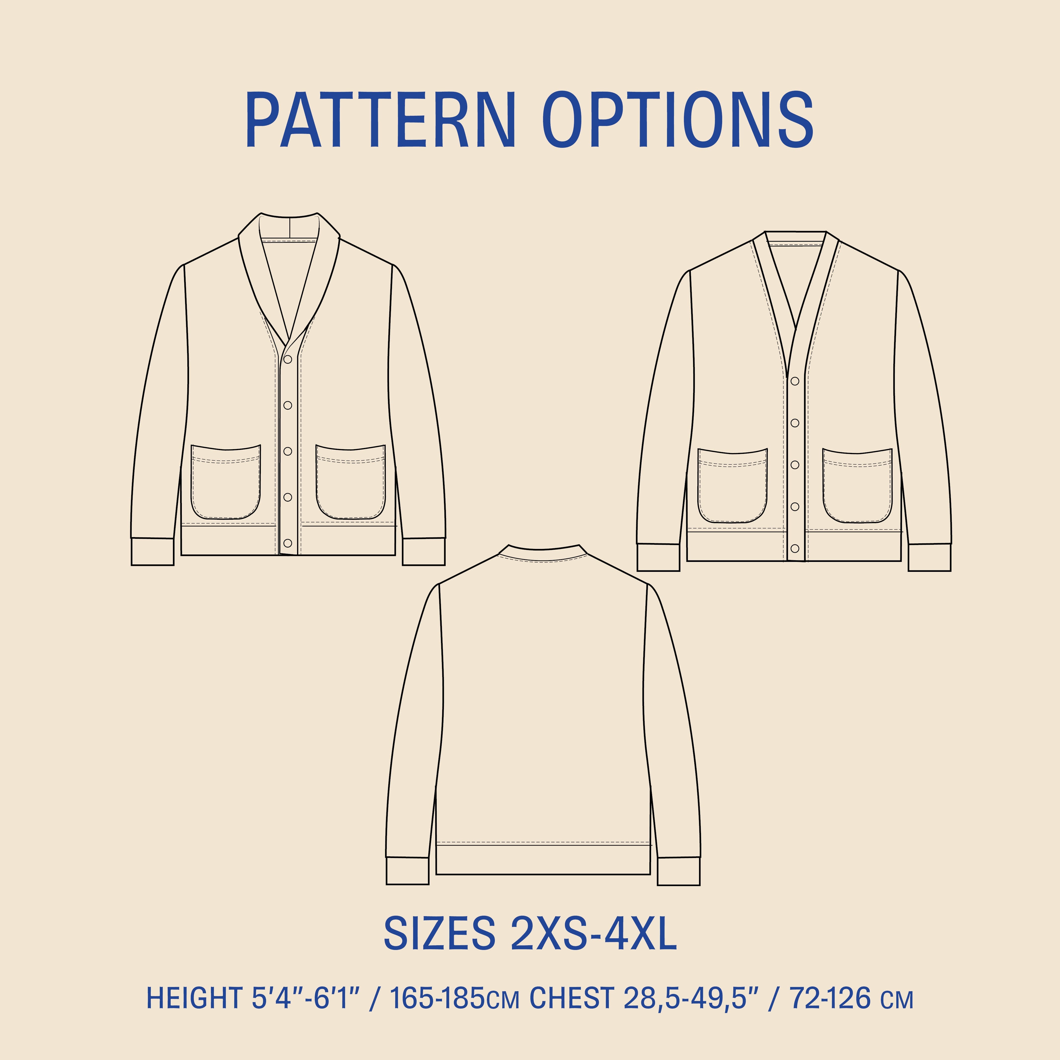 Cardigan Sewing Pattern