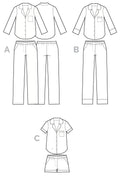 Carolyn Pajamas Pattern