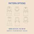 Grace Dress Sewing pattern Wardrobe By Me