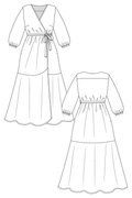HALI wrap dress