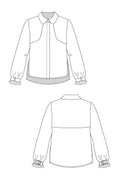 HELMI trench blouse & tunic dress