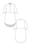HELMI trench blouse & tunic dress