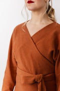 KAJO batwing wrap sweater & dress