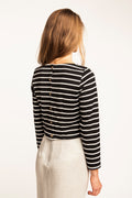 KANERVA button-back tee