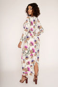 Sleeved wrap dress sewing pattern