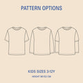 Kids T-shirt Sewing Pattern Wardrobe By Me