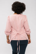 Wrap blouse sewing pattern