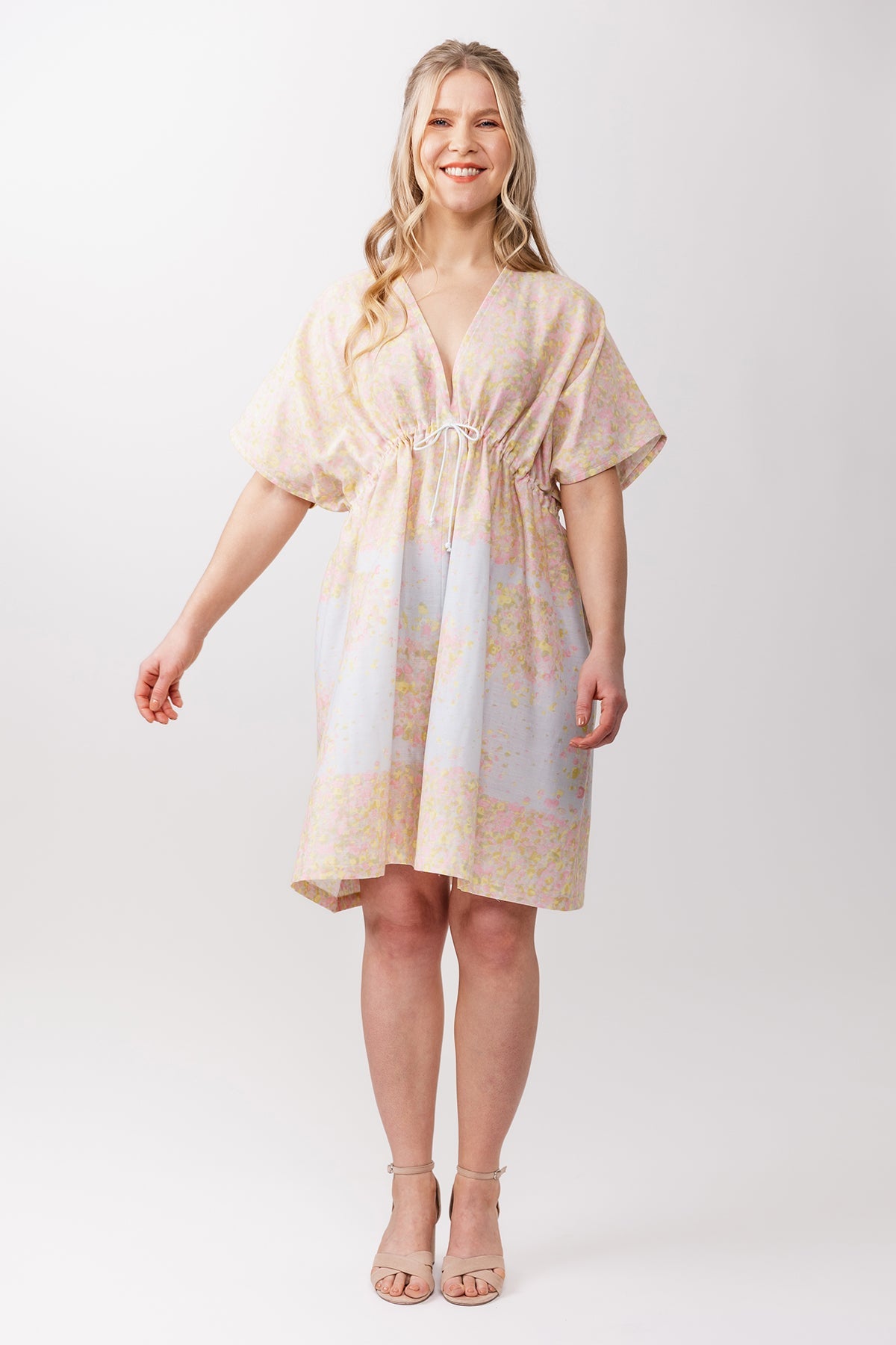 SUVI caftan mini & maxi dress
