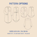 Savannah Shirt Sewing Pattern Wardrobe By Me