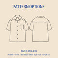 Tropical Shirt sewing pattern