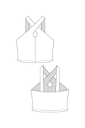 ULPU cross neck tank top