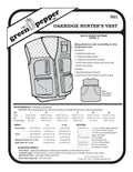 image of cover for Oakridge Hunter's Vest sewing pattern