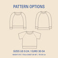 WBM Boxy raglan sweater 