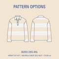 Rugby Polo Shirt Sewing Pattern