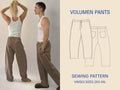 UNISEX Volume Pants Sewing Pattern