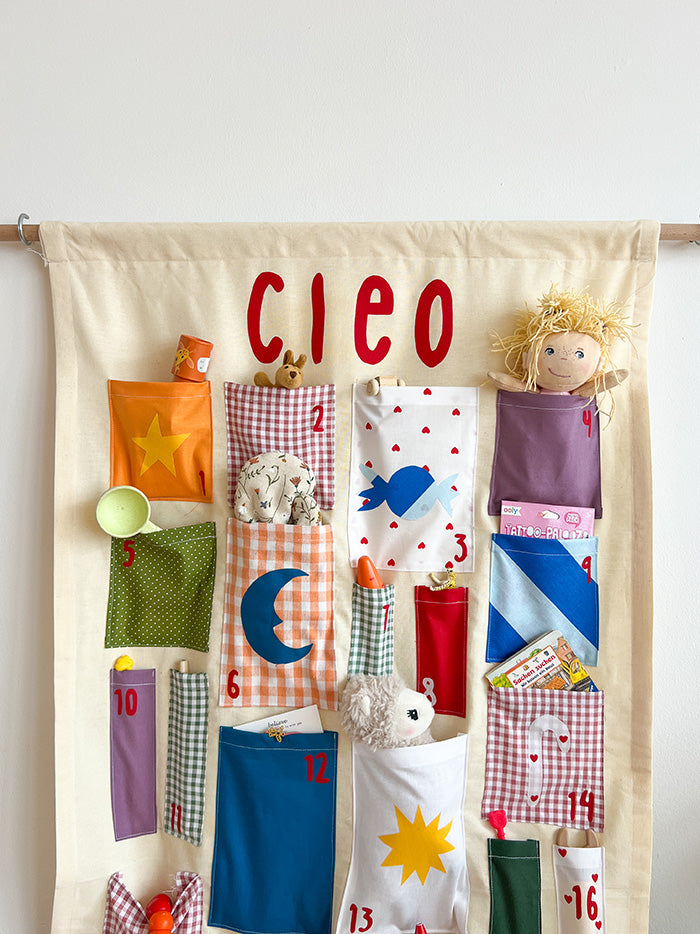 DIY Adventskalender Nähen Schnittmuster