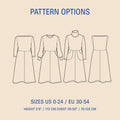 Asta Dress sewing pattern Wardrobe By Me
