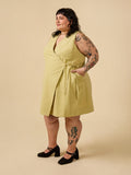 Aylin Wrap Dress + Vest 
