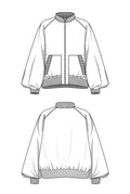 Bomberjacke Schnittmuster AUDREY