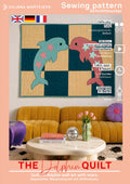 Delfin Quilt Schnittmuster