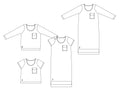 Tshirt/robe Jeanne