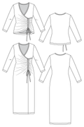 EEDIT drawstring knit top & dress