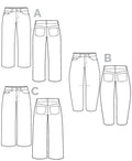 Frank Jeans Pattern