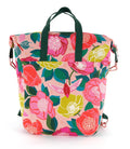 Cute convertible tote bag made with Ruby Star Melody Miller canvas