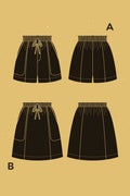 Goji Shorts + Skirt Pattern