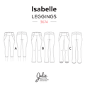 Jalie 3674 - ISABELLE - Line Drawings