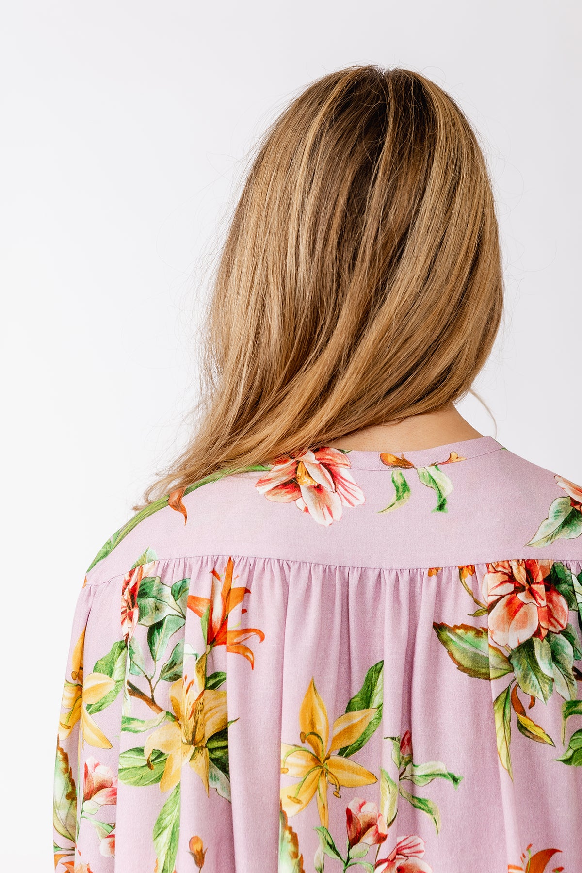 LIIA gathered blouse