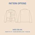 Painter Jacket pattern- Unisex Wardrobe By Me